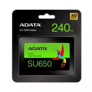 Dysk SSD Adata Ultimate SU650 240G 2.5 S3 3D TLC Retail