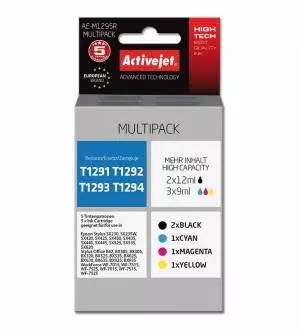 Multipack Activejet do Epson T1291-T1294 - 4 tusze CMYK