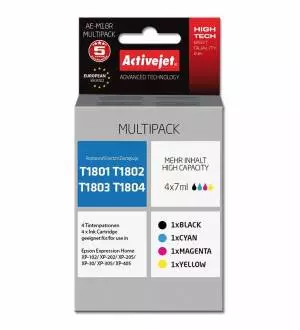 Multipack Activejet do Epson T1811-T1814 - 4 tusze CMYK