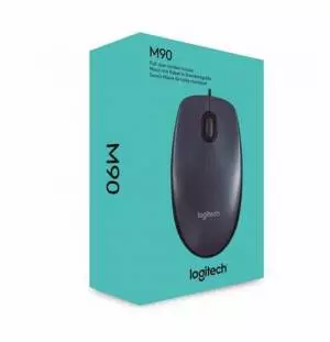 Mysz przewodowa Logitech optyczna M90 Czarna