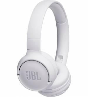 Słuchawki nauszne JBL Tune 500BT Białe, wbudowany mikrofon, Bluetooth