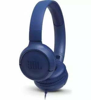 Słuchawki nauszne JBL Tune 500 Niebieskie, wbudowany mikrofon