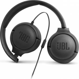 Słuchawki nauszne JBL Tune 500 Czarne, wbudowany mikrofon