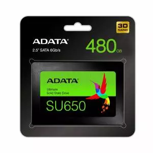 Dysk SSD Adata Ultimate SU650 480G 2.5 S3 3D TLC Retail