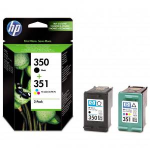 Multipak HP 350 + 351 czarny i kolor 2 tusze SD412EE