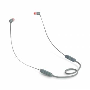 Słuchawki dokanałowe JBL T110BT Szare, mikrofon, bezprzewodowe - Bluetooth