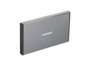 Kieszeń zewnętrzna HDD/SSD Sata Rhino Go 2,5 USB 3.0 szara