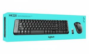 Bezprzewodowy zestaw Logitech MK220 klawiatura i mysz