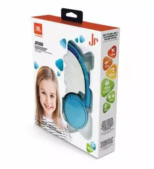 Słuchawki JBL JR300 junior nauszne niebieskie