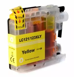 Tusz do Brother LC 123 zamiennik whitebox XL yellow