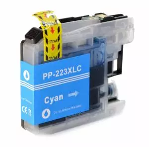 Tusz do Brother LC 223 zamiennik whitebox XL cyjan