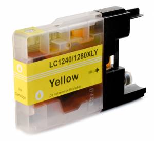 Tusz do Brother LC 1240 /1280 zamiennik whitebox XL yellow