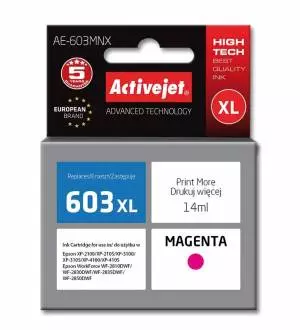 Tusz Activejet AE-603MNX Epson 603XL Supreme 14 ml czerwony