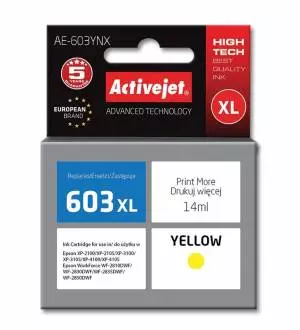 Tusz Activejet AE-603YN Epson 603XL Supreme 14 ml żółty