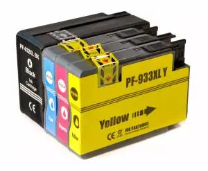 Zestaw 4x nowy tusz do HP 932XL 933XL CMYK