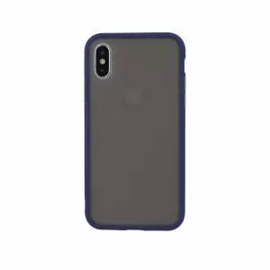 Nakładka colored buttons do iPhone 11 Pro granatowa