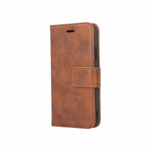 Forever Classic Leather Book Case do iPhone 11 Pro brązowy