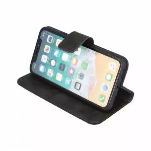 Forever Classic Leather Book Case do iPhone 11 Pro czarny