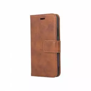 Forever Classic Leather Book Case do iPhone 7 / 8 / SE 2 brązowy