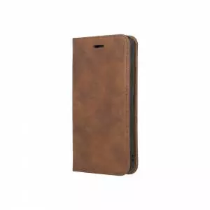 Forever Gamma 2w1 Leather Book Case do iPhone 11 Pro brązowy