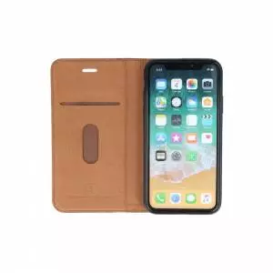 Forever Gamma 2w1 Leather Book Case do iPhone 11 Pro brązowy