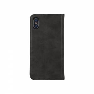 Forever Gamma 2w1 Leather Book Case do iPhone X / iPhone XS czarny