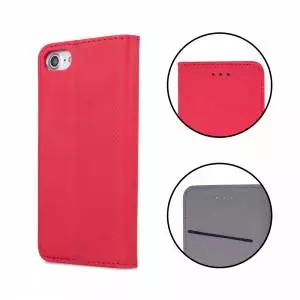 Pokrowiec Smart Magnet do Samsung S20 Plus czerwony