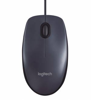 Mysz przewodowa Logitech M100 optyczna USB czarna