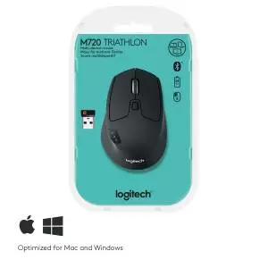 Mysz bezprzewodowa Logitech M720 TRIATHLON optyczna czarna