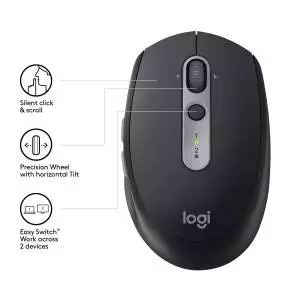 Mysz bezprzewodowa Logitech M590 Multi-Device Silent optyczna czarna