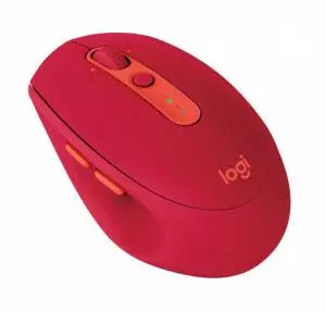 Mysz bezprzewodowa Logitech M590 Multi-Device Silent optyczna czerwona