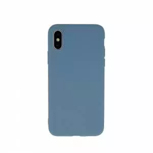 Nakładka Matt TPU do Xiaomi Redmi Note 7 szaro-niebieska