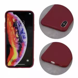 Nakładka Matt TPU do Xiaomi Redmi Note 8 burgundowa