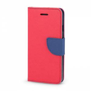 Pokrowiec Smart Fancy do Xiaomi Redmi Note 8 czerwono-granatowy