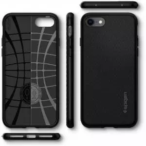 Spigen Etui Liquid Air iPhone 7/8/SE 2020 czarny