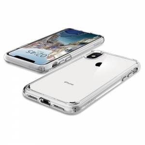 Spigen Etui Ultra Hybrid iPhone X/XS transparent