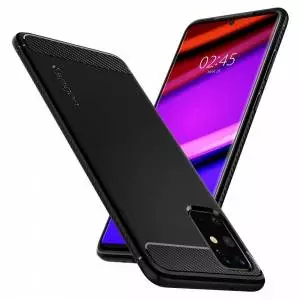 Spigen Etui Rugged Armor Samsung S20 Plus czarny