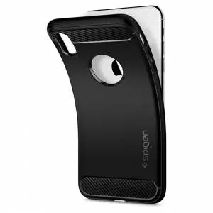 Spigen Etui Rugged Armor iPhone X/XS czarny