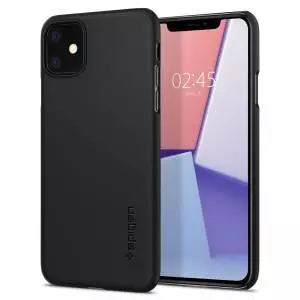 Spigen Etui Thin Fit iPhone 11 czarny