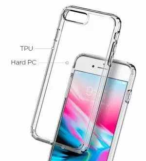 Spigen Etui Ultra Hybrid 2 iPhone 7/8 Plus transparent