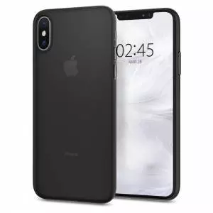 Spigen Etui Airskin iPhone X/XS czarne