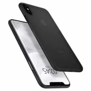 Spigen Etui Airskin iPhone X/XS czarne