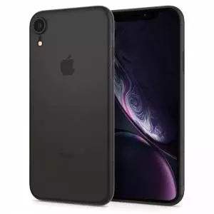 Spigen Etui Airskin iPhone XR czarne