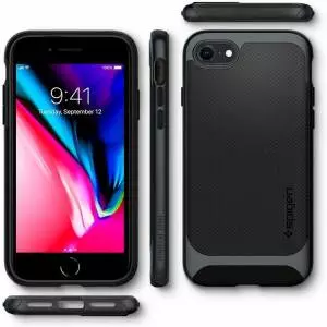 Spigen Etui Neo Hybrid iPhone 7/8/SE 2020 metal