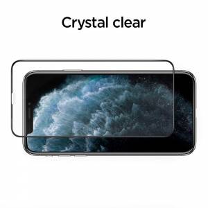Spigen Szkło hartowane ALM Glass FC iPhone 11 Pro czarne