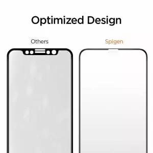 Spigen Szkło hartowane ALM Glass FC iPhone 11 Pro czarne