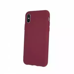 Nakładka Silicon do Samsung A10 burgundowa