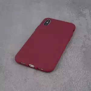 Nakładka Silicon do Samsung S10 burgundowa