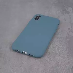 Nakładka Silicon do iPhone 11 Pro szaro-niebieska