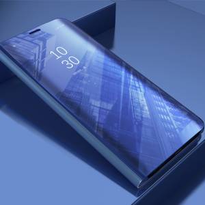 Pokrowiec Smart Clear View do Samsung A40 niebieski